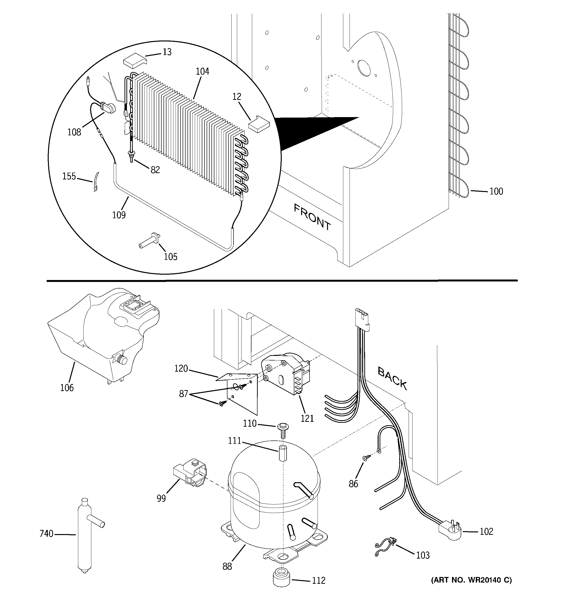 Unit parts
