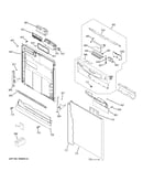 Escutcheon & door assembly