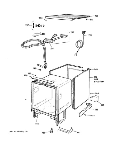 Cabinet & exterior parts