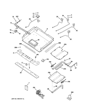 Gas & burner parts