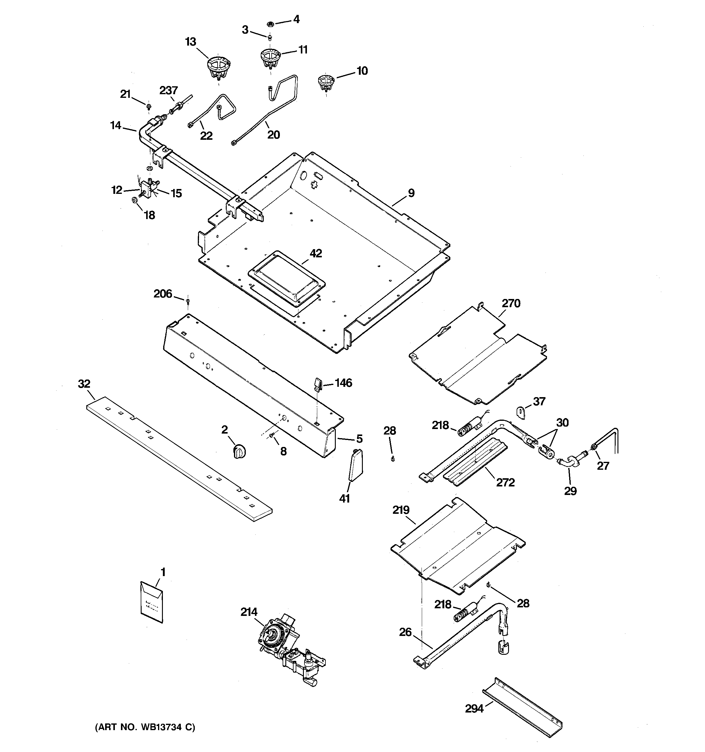 GAS & BURNER PARTS