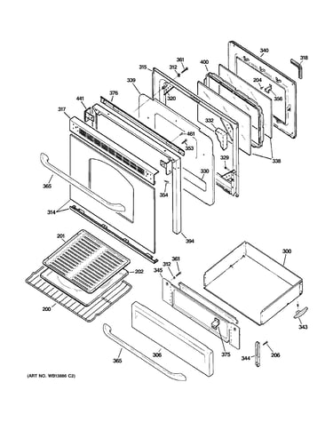 Door & drawer parts