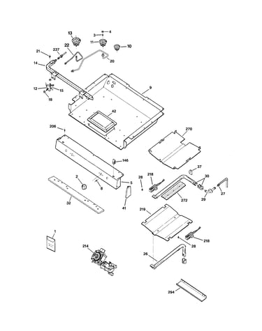 Gas & burner parts