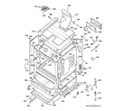 GE JGBP34BEL3BB body parts diagram