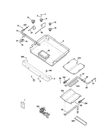 Gas & burner parts