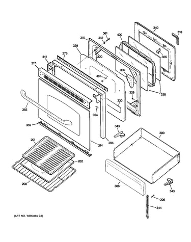 Door & drawer parts