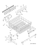 Upper rack assembly