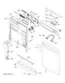 Escutcheon & door assembly