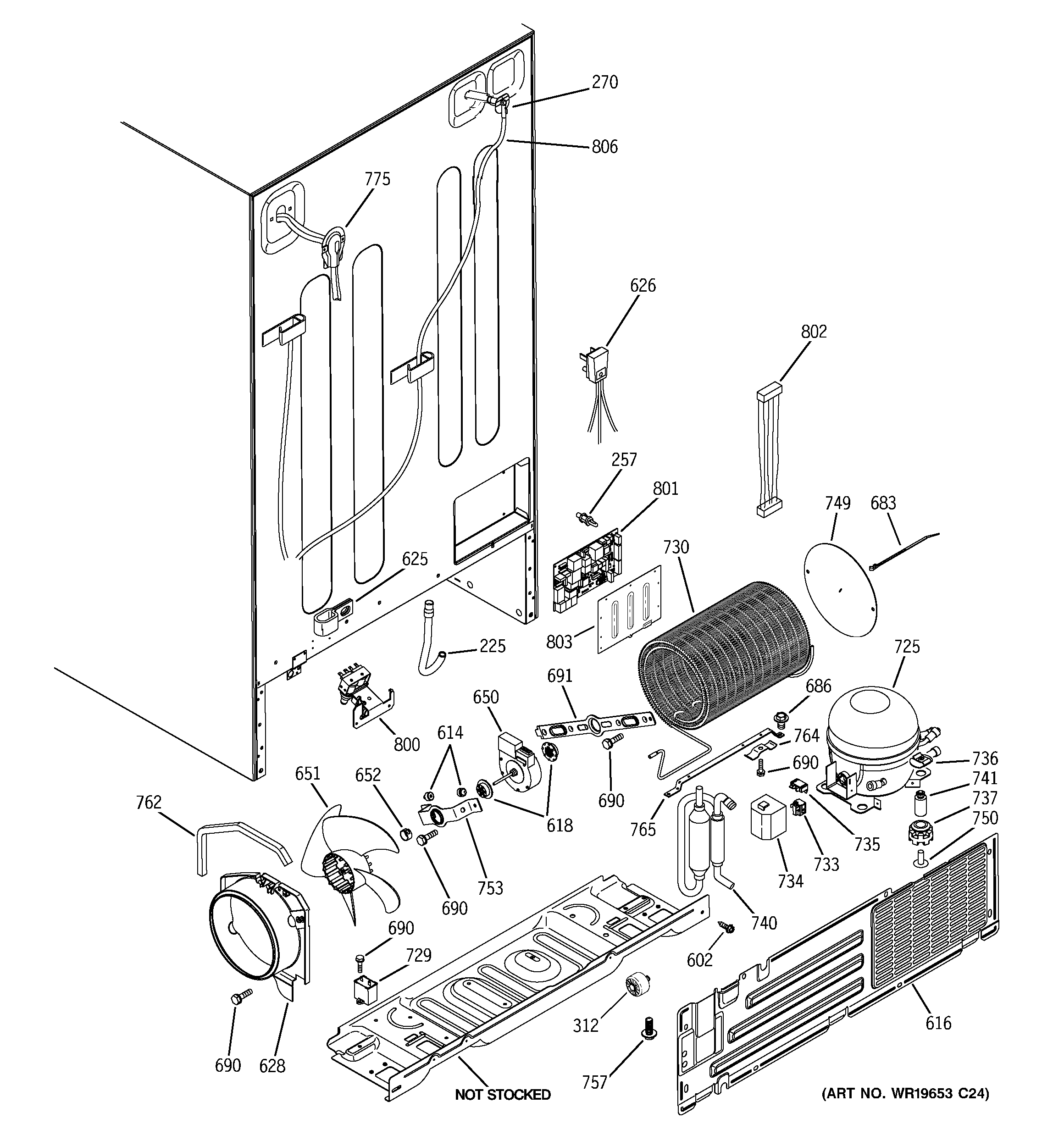 SEALED SYSTEM & MOTHER BOARD