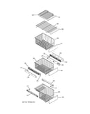 Freezer shelves