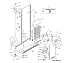 Hotpoint HSM22IFTESA freezer section diagram