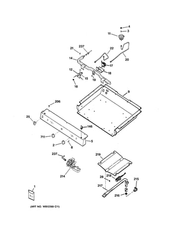 Gas & burner parts