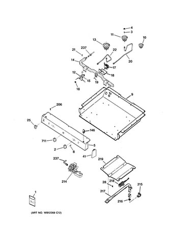 Gas & burner parts