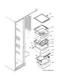 Fresh food shelves