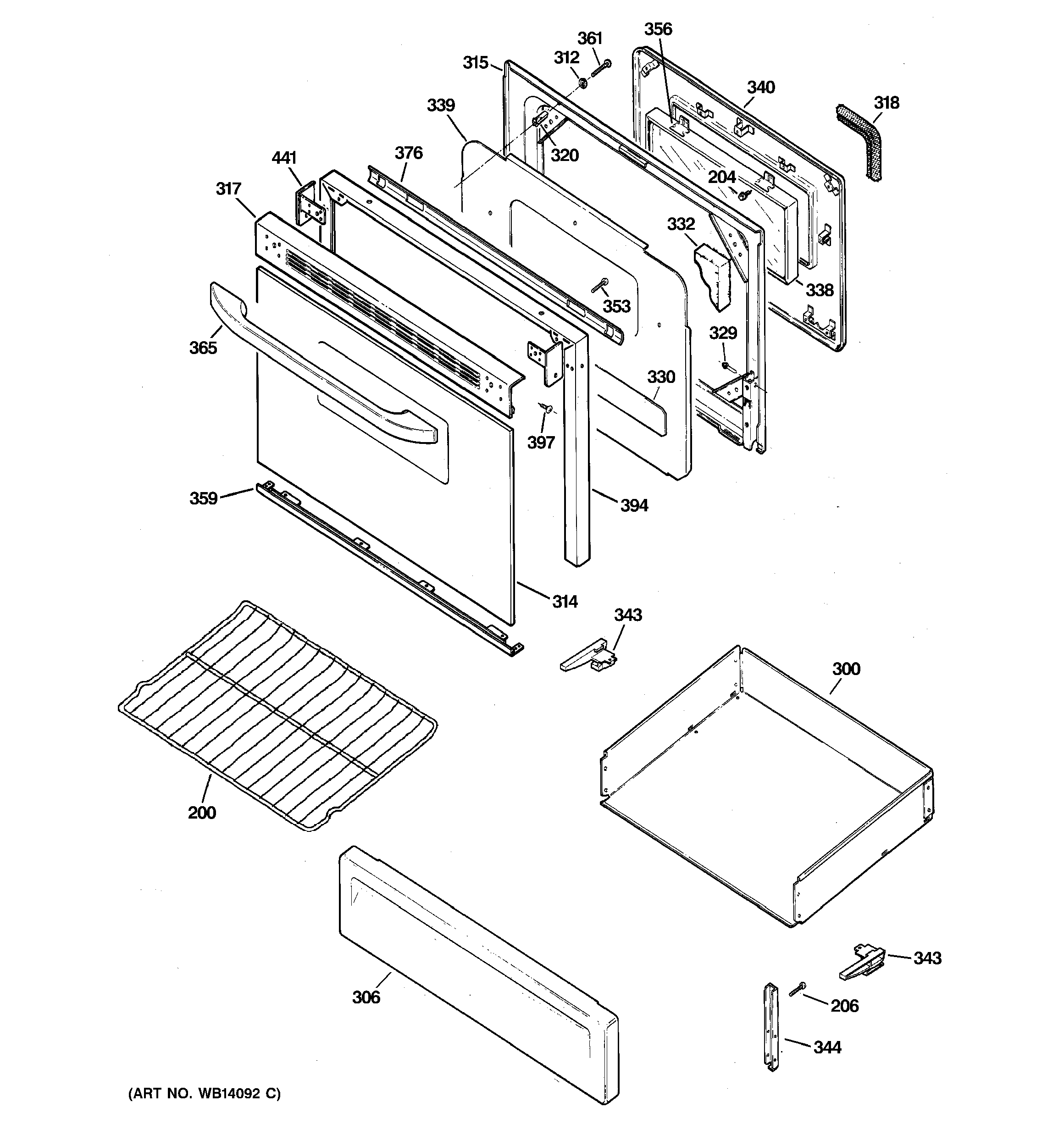 Door & drawer parts