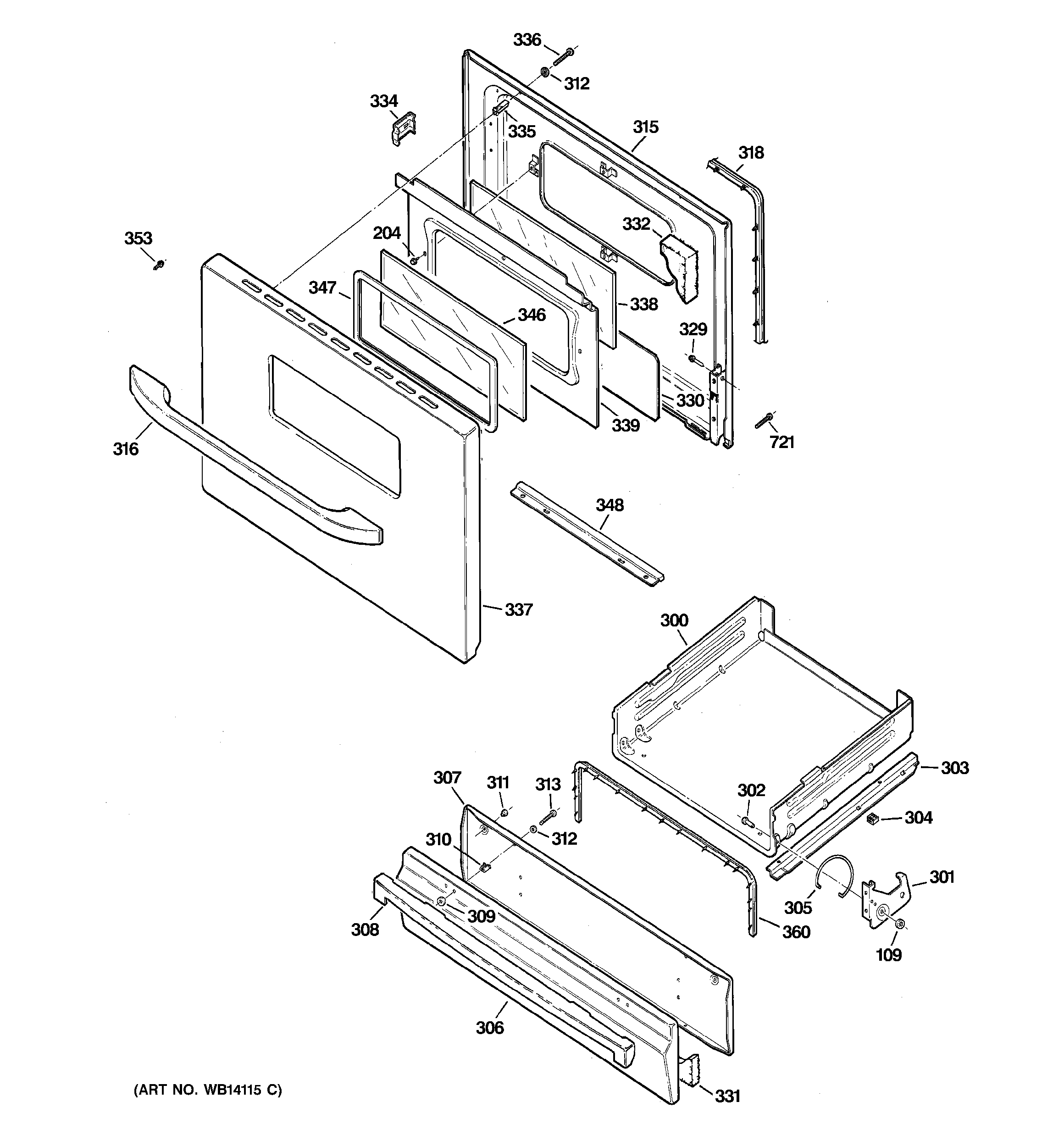 Door & drawer parts