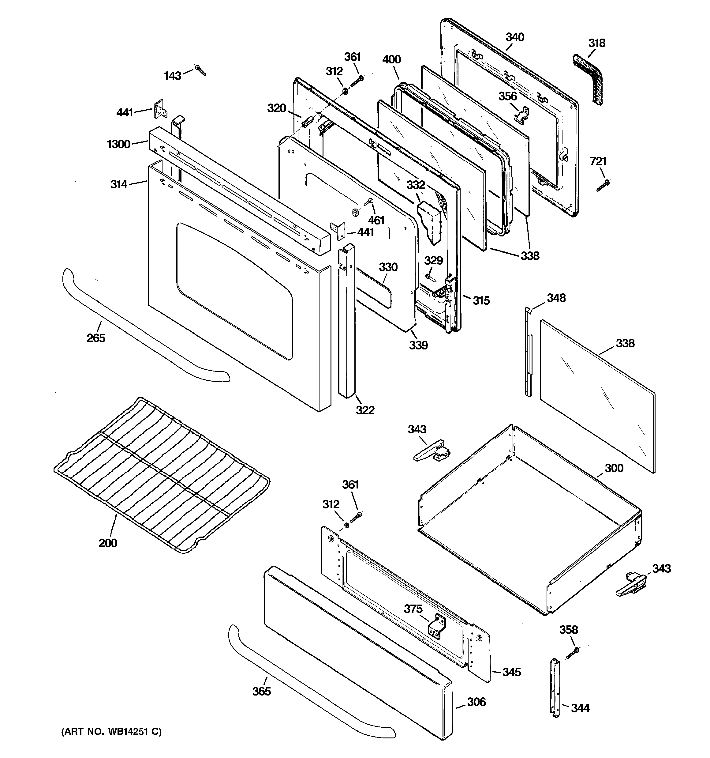 Door & drawer parts