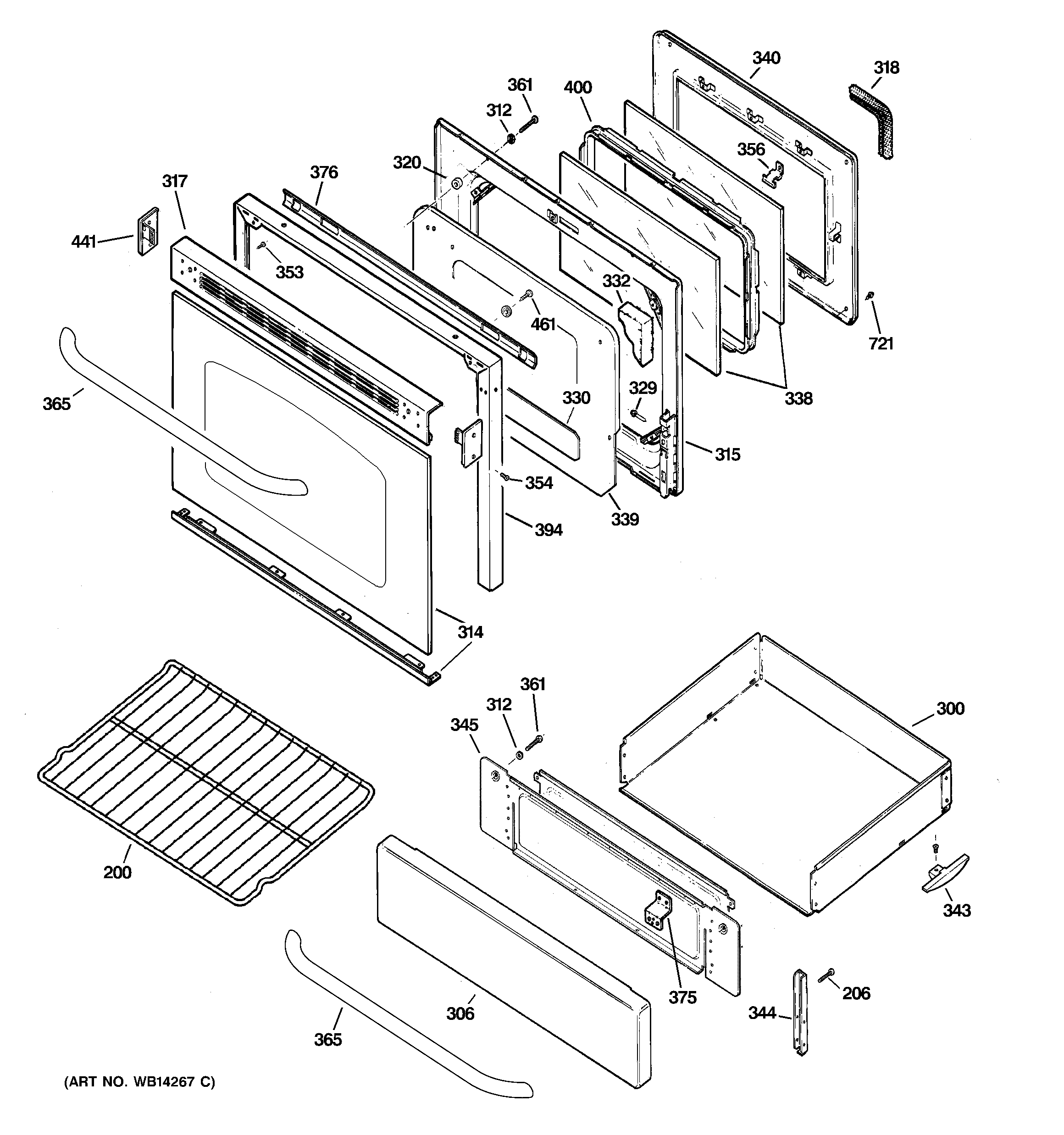 Door & drawer parts