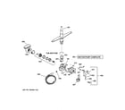 GE GSD2000J04CC motor-pump mechanism diagram