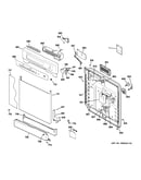 Escutcheon & door assembly