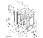 GE PDW8612N00SS body parts diagram