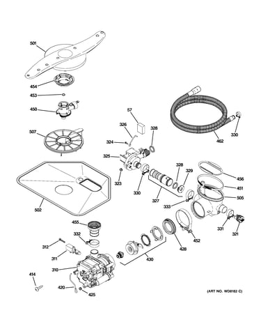 Motor-pump mechanism