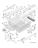 Upper rack assembly