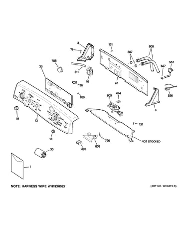 Controls & backsplash