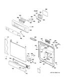 Escutcheon & door assembly