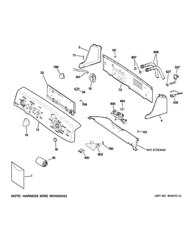Controls & backsplash