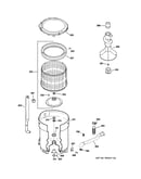 Tub, basket & agitator