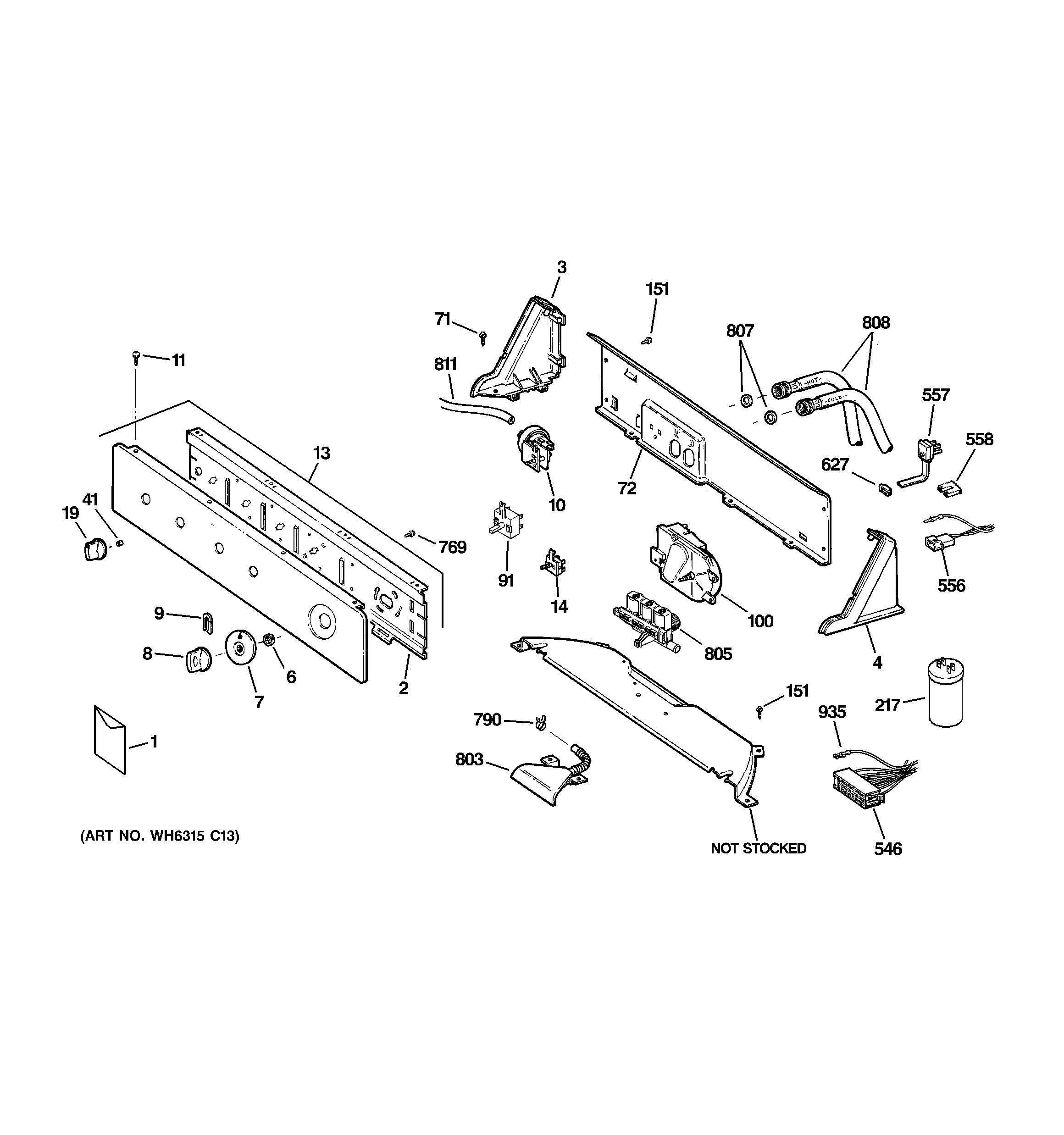 CONTROLS & BACKSPLASH