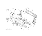 GE JCB710SM1SS control panel diagram