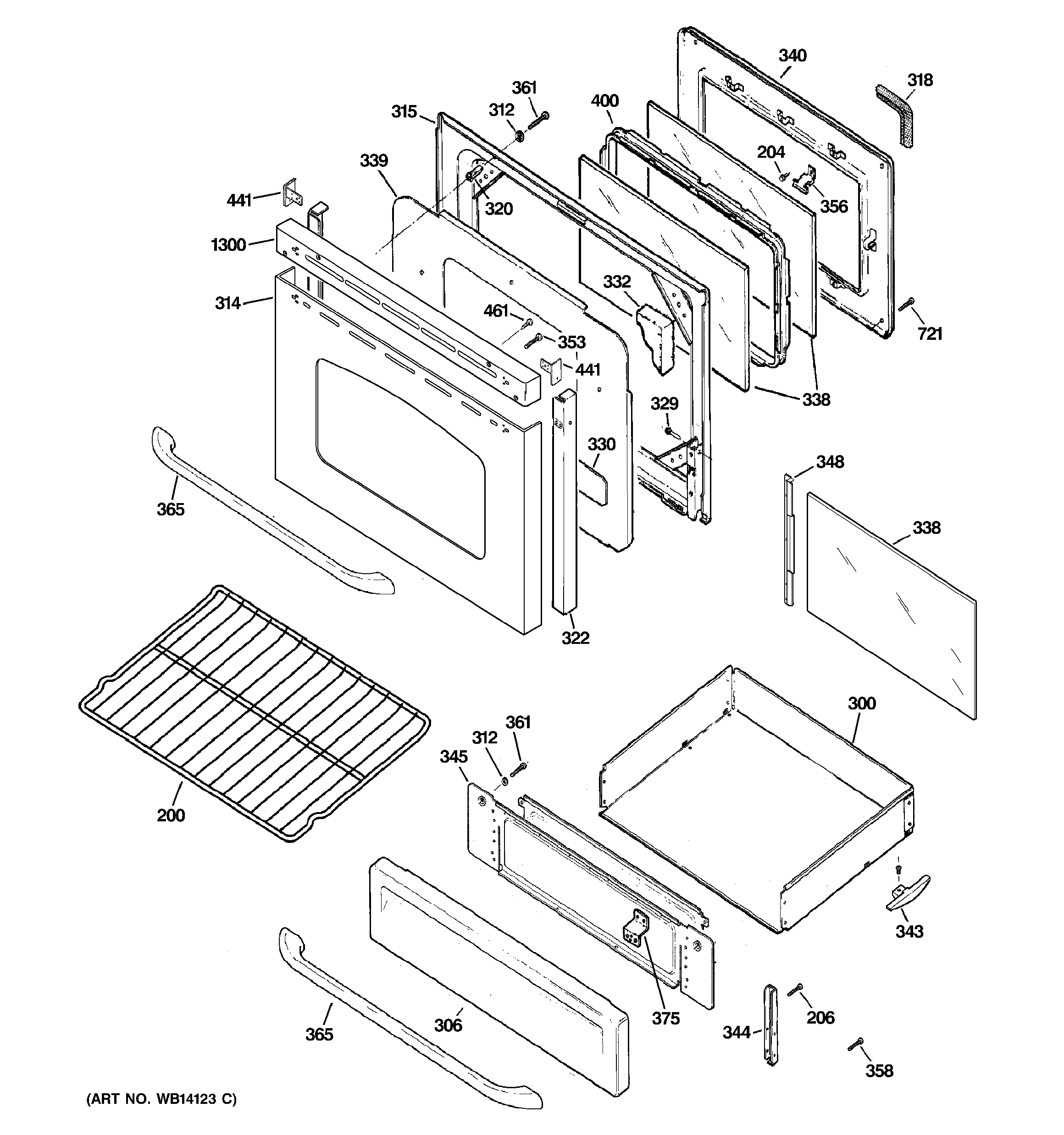 Door & drawer parts