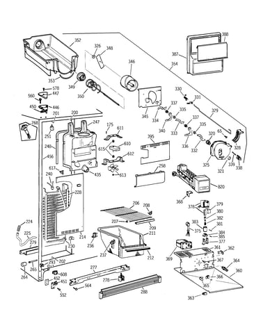Freezer section