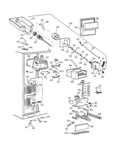 Freezer section