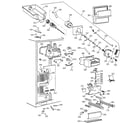 Hotpoint CSG28DHCGWW freezer section diagram