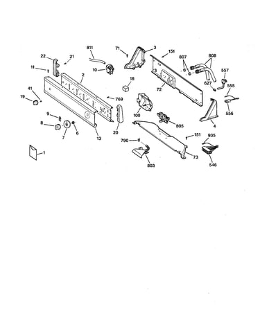 Controls & backsplash