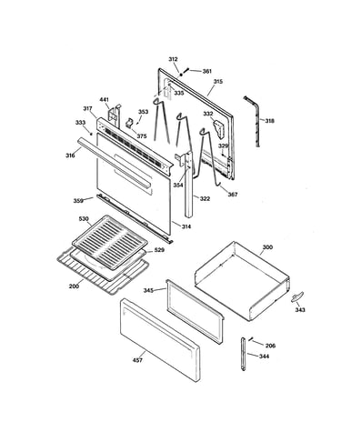 Door & drawer parts