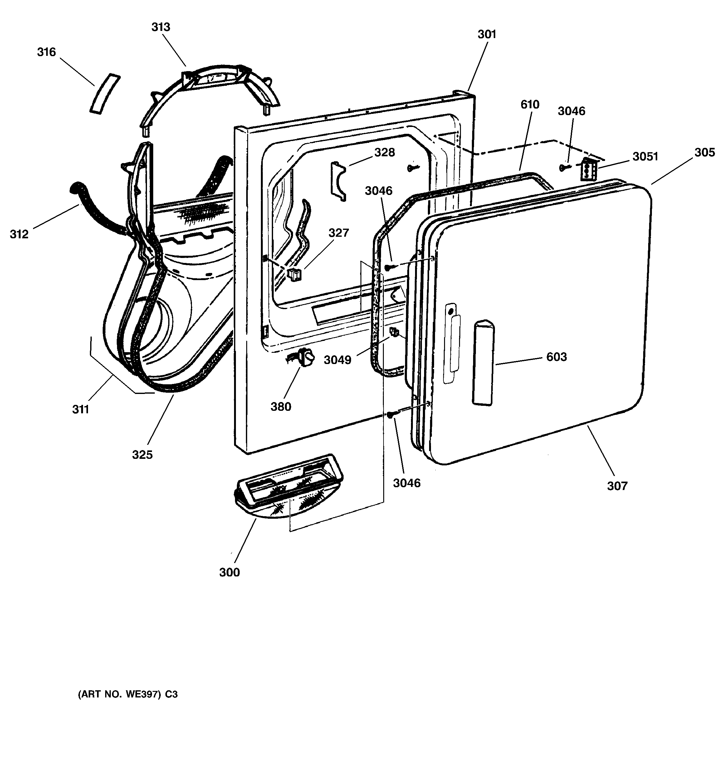 FRONT PANEL & DOOR