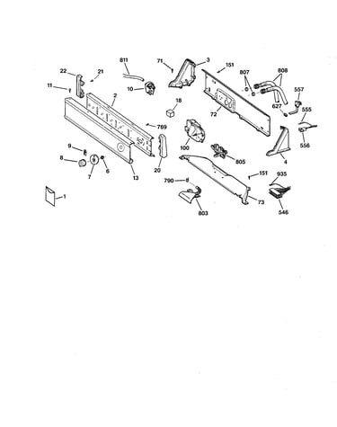 Controls & backsplash