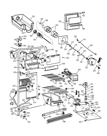 Freezer section