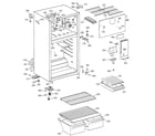 Hotpoint CTX14BABBRWW cabinet diagram