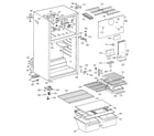 Hotpoint CTG16EACBRWW cabinet diagram