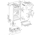 Hotpoint CTG16GACBRWW cabinet diagram