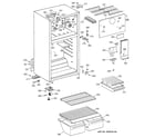 Hotpoint CTX14BABJRWW cabinet diagram
