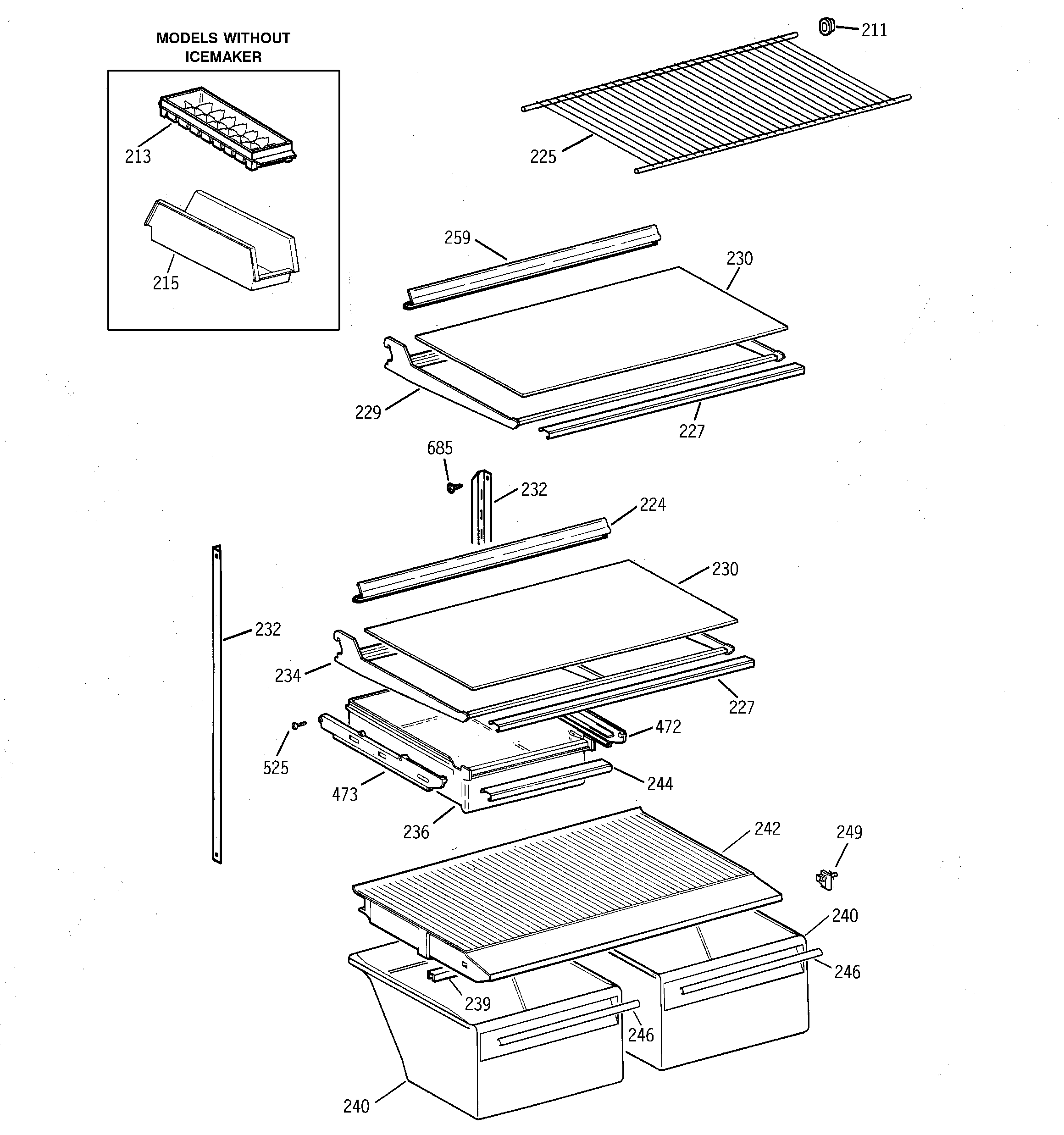 SHELVES