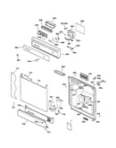 Escutcheon & door assembly
