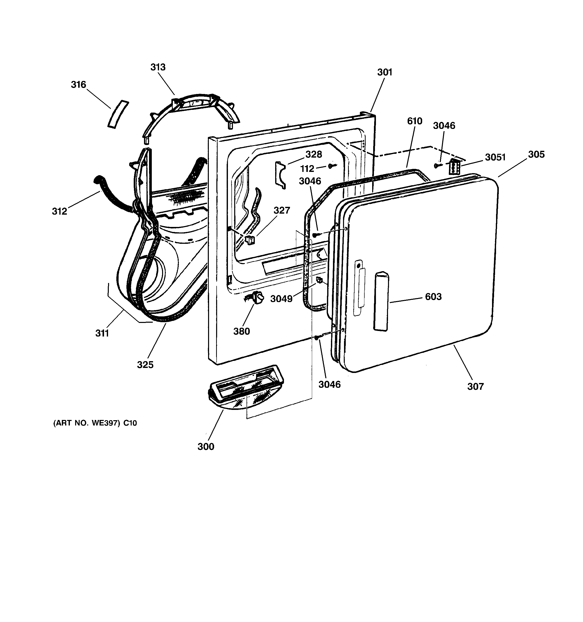 FRONT PANEL & DOOR