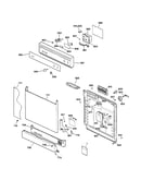 Escutcheon & door assembly